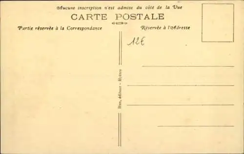 Ak Hyères Var, Rue Saint-Paul