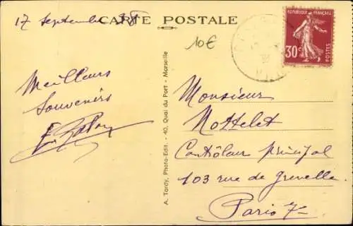 Ak Cotignac Var, La Mairie