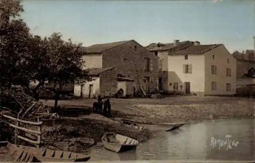 Ak Coulon Deux Sèvres, Le Marais Poitevin, La Garette