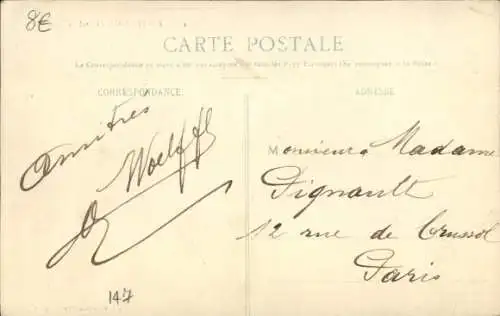 Ak Parthenay Deux Sèvres, Hôtel de Ville