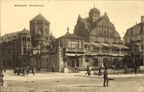 Ak München, Künstlerhaus, Synagoge