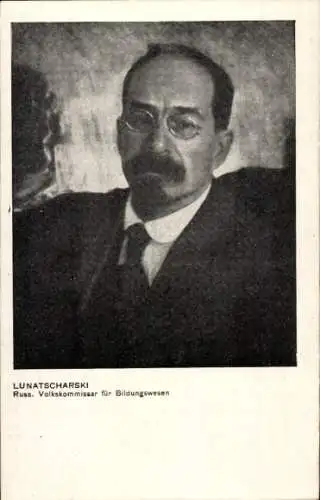 Ak Lunatscharski, Russ. Volkskommissar für Bildungswesen, Freie Sozialistische Jugend Deutschlands