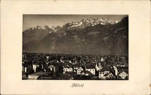 Ak Altorf Altdorf Elsass Bas Rhin, Totale