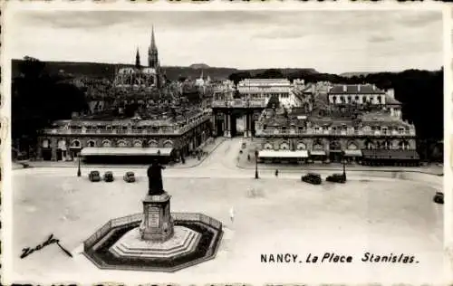 Ak Nancy Meurthe et Moselle, La Place Stanislas