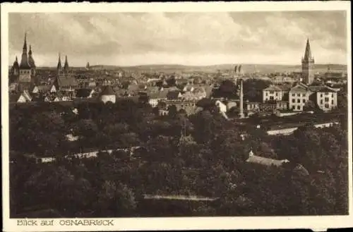 Ak Osnabrück in Niedersachsen, Totalansicht