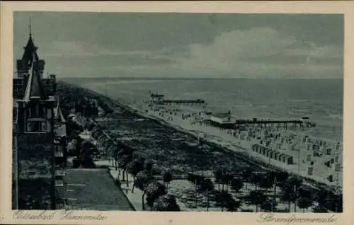 Ak Ostseebad Zinnowitz auf Usedom, Strandpromenade