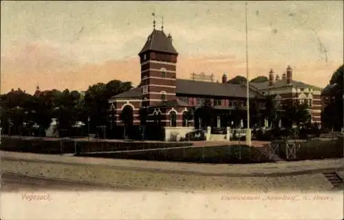 Ak Vegesack Hansestadt Bremen, Etablissement Strandlust