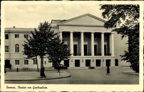 Ak Bremen, Theater am Goetheplatz