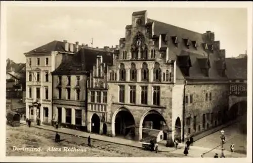 Ak Dortmund im Ruhrgebiet, Altes Rathaus