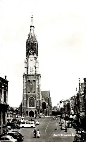 Ak Delft Südholland Niederlande, Nieuwe Kerk