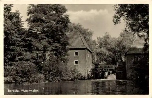 Ak Borculo Gelderland, Wassermühle