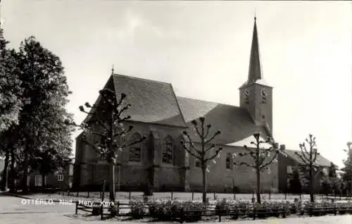 Ak Otterlo Gelderland, Ned. Herv. Kerk