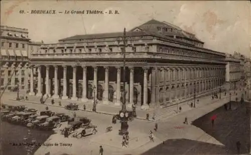 Ak Bordeaux Gironde, Theater