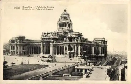 Ak Bruxelles Brüssel, Justizpalast