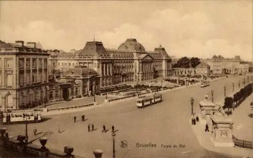 CPA Bruxelles Bruxelles, Palais du Roi