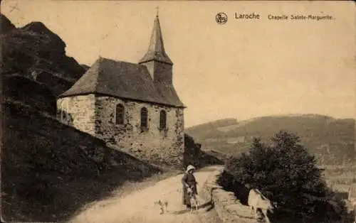 Ak Laroche Wallonien Luxemburg, Chapelle St Marguerite