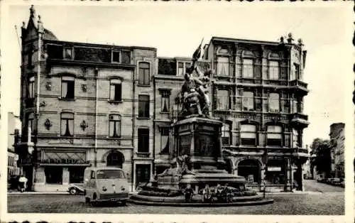 Ak Berchem Flandern Antwerpen, Denkmal Graf Merode