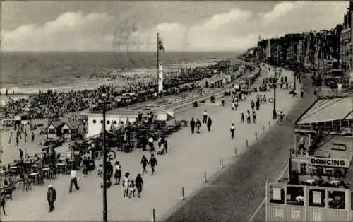 CPA Zoute Knokke Heist Flandre occidentale, La Digue