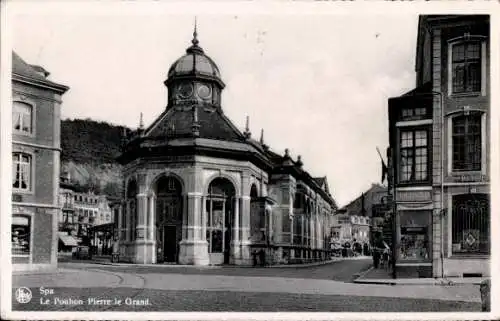 CPA Spa Wallonie Liège, Le Pouhon Pierre le Grand