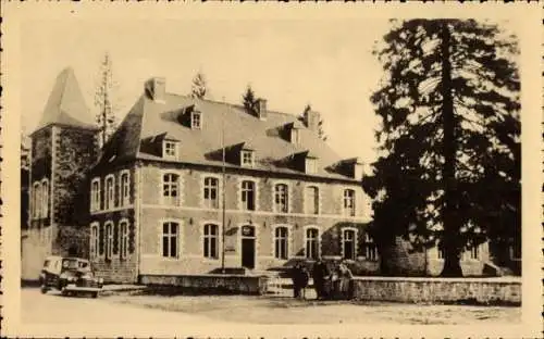 CPA Virelles lez Chimay Wallonie Hainaut, Auberge du Eau Blanche, Les Amis de la Nature