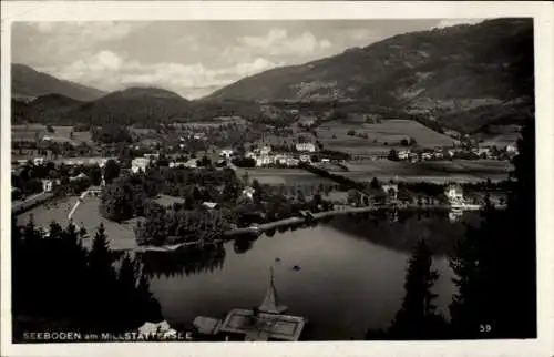 Ak Seeboden am Millstätter See Kärnten, Panorama