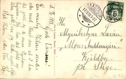 CPA Taastrup Danemark, Tune Landboskole, École