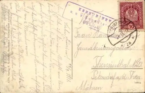 Ak Zidani Most Steinbrück Slowenien, Gesamtansicht