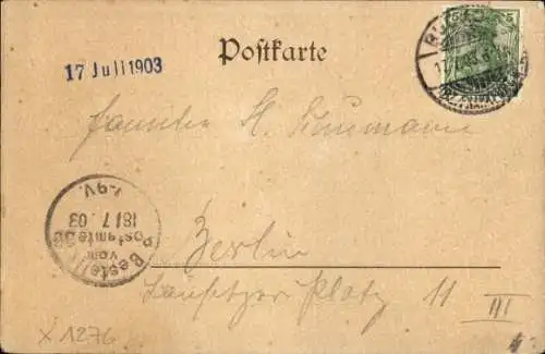 Ak Buckow in der Märkischen Schweiz, Erholungsheim Waldfrieden