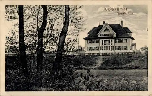 Ak Georgensgmünd in Mittelfranken, Sanatorium