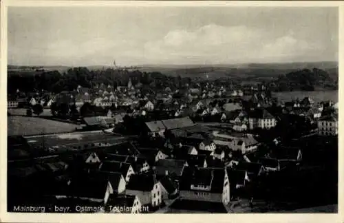 Ak Mainburg im Hallertau Niederbayern, Gesamtansicht