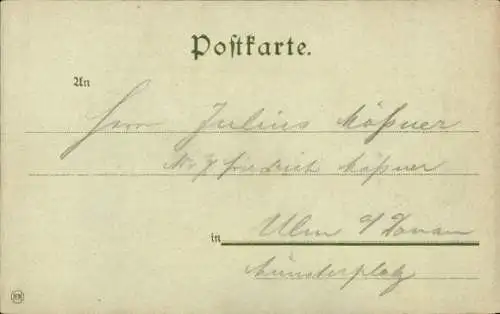 Passepartout Litho Ulm an der Donau, Münster