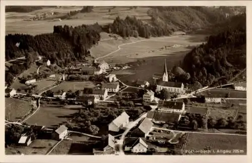 Ak Röthenbach im Allgäu, Fliegeraufnahme