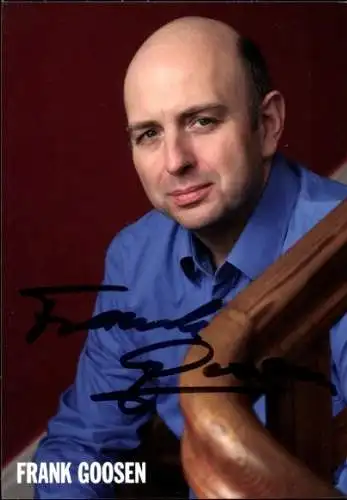Ak Schauspieler Frank Goosen, Portrait, Autogramm