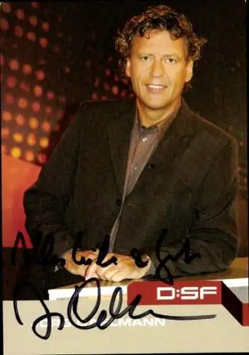Ak Moderator Jörg Dahlmann, Portrait, Autogramm