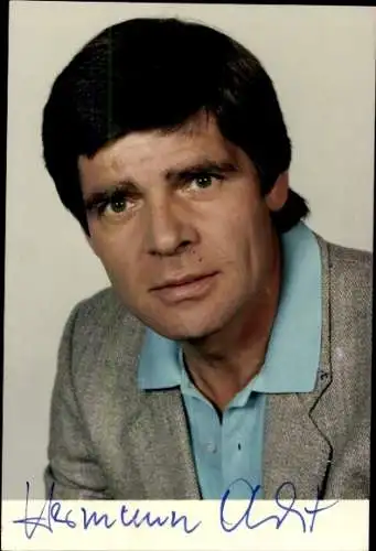 Ak Schauspieler Hermann Ohletz, Portrait, Autogramm