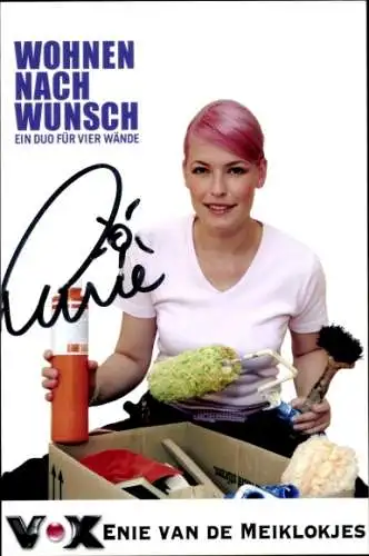 Ak Moderatorin Enie van de Meiklokjes, Portrait, Autogramm