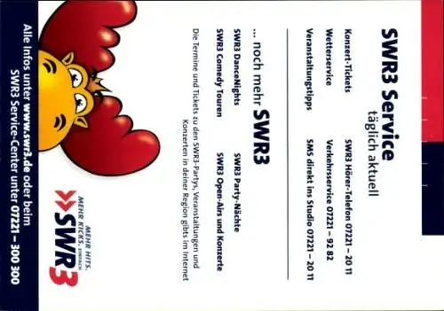 Ak Moderator Volker Janitz, Portrait, Autogramm