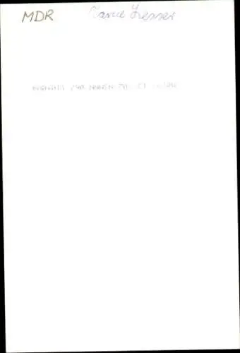 Ak Moderatorin Marie Lesser, Portrait, Autogramm