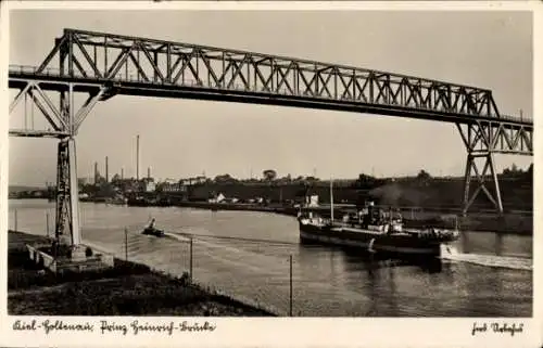 Ak Holtenau Kiel in Schleswig Holstein, Prinz Heinrich Brücke