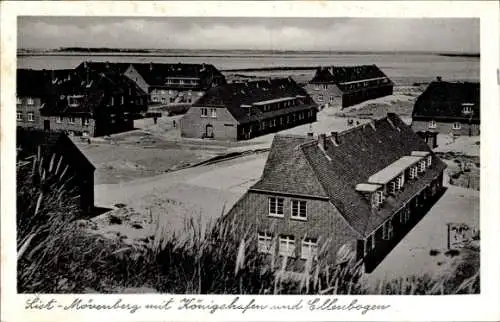 Ak List auf Sylt, Mövenberg mit Königshafen und Ellenbogen