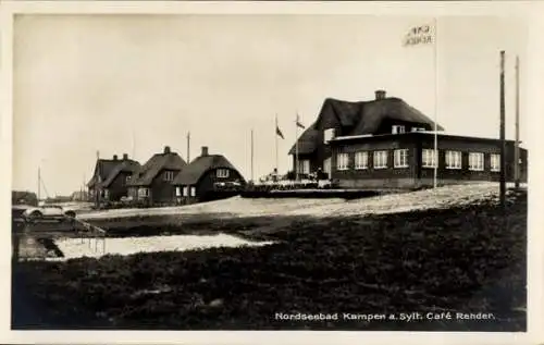 Ak Kampen auf Sylt, Café Rehder