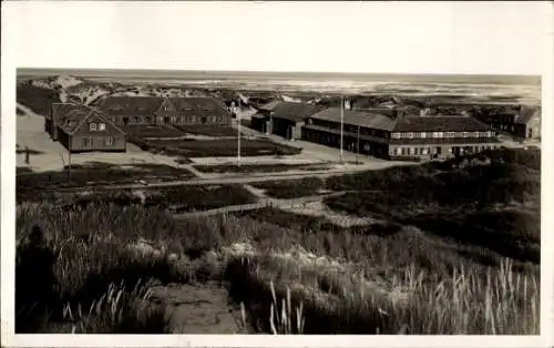 Ak Westerland auf Sylt, Fernsicht, Häuser, Meer