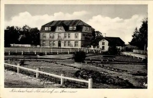 Ak Insel Amrum in Nordfriesland, Hotel und Pension Hüttmann