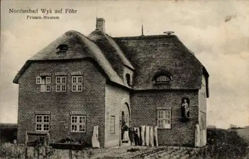 Ak Wyk auf Föhr Nordfriesland, Friesenmuseum