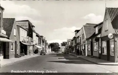 Ak Bredstedt in Holstein Nordfriesland, Osterstraße