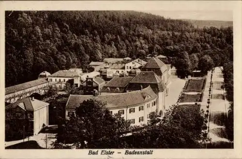 Ak Bad Elster im Vogtland,  Badeanstalt