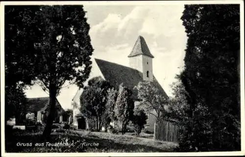 Ak Tautenhain Frohburg in Sachsen, Kirche