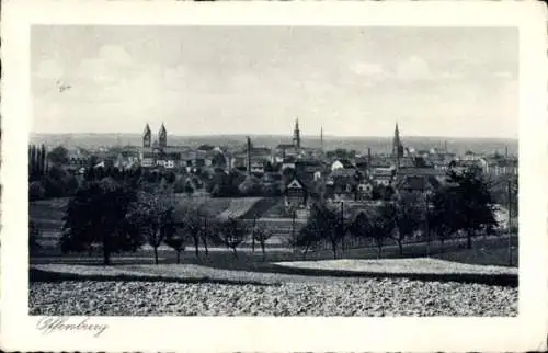 Ak Offenburg in Baden Schwarzwald, Totalansicht