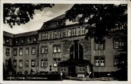 Ak Giessen Gießen an der Lahn Hessen, Chirurgisches Universitätskrankenhaus