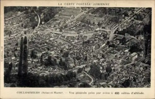 Ak Coulommiers Seine et Marne, Panorama